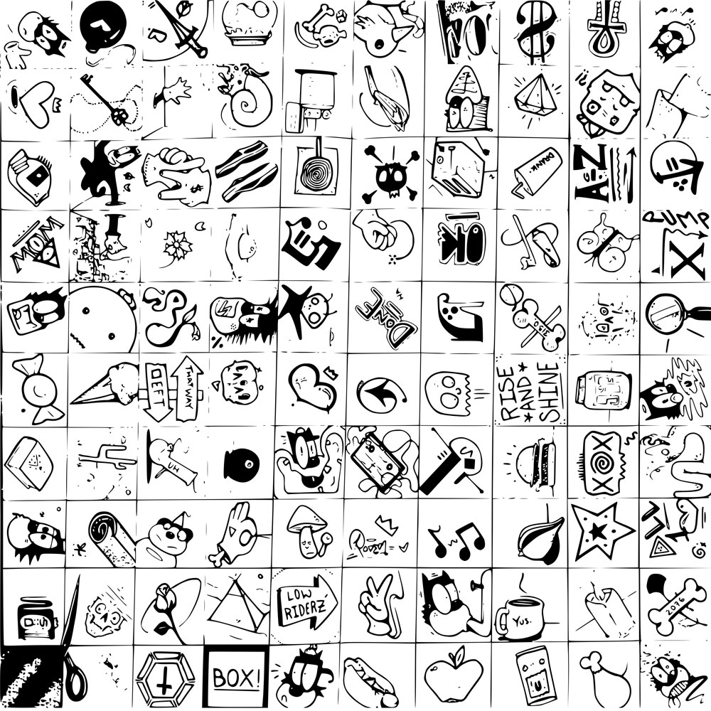 Flash for special images for tattoos
